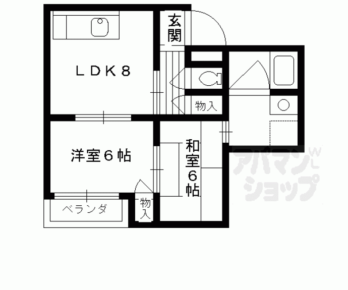 【グロリアス杉本】間取