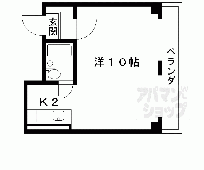 【ＳＡＫＩＺＯ甘露町ビル】間取