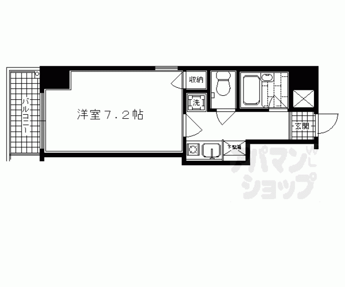 【エステムコート御所南】間取