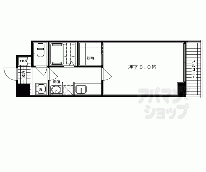 【ビレイユ眞英四条柳馬場ＰＡＲＴⅡ】間取