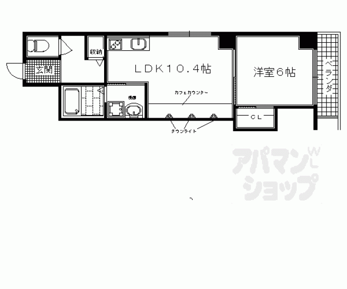 【シャルマンビル】間取