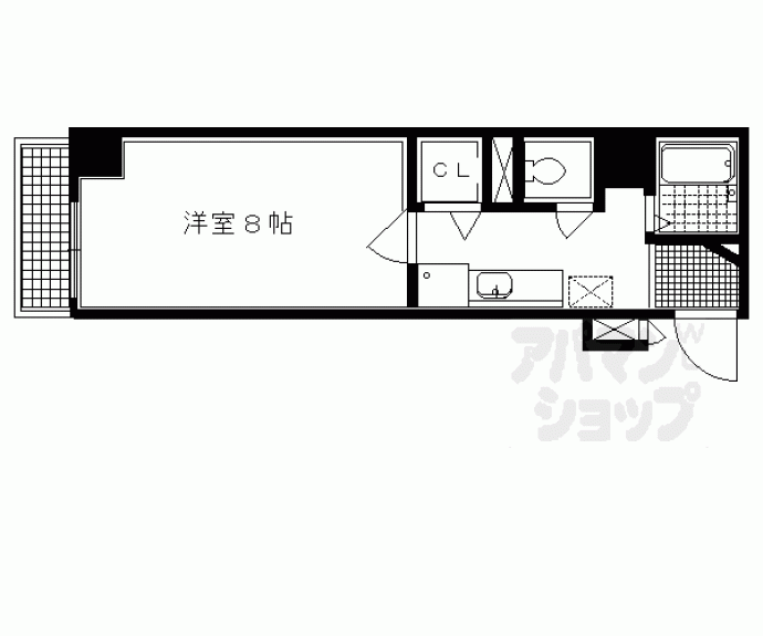 【セレッソコート京都御所西】間取