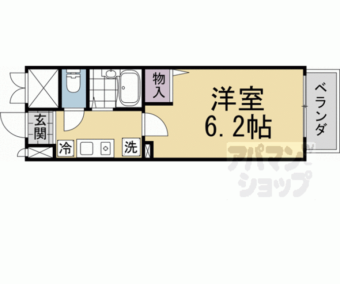 【セレッソコート京都御所西】間取