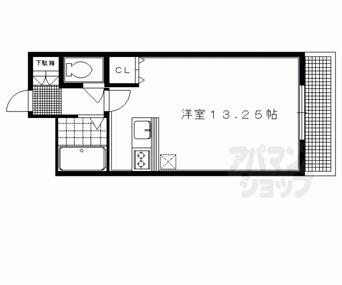 【サンプラザ三越】間取