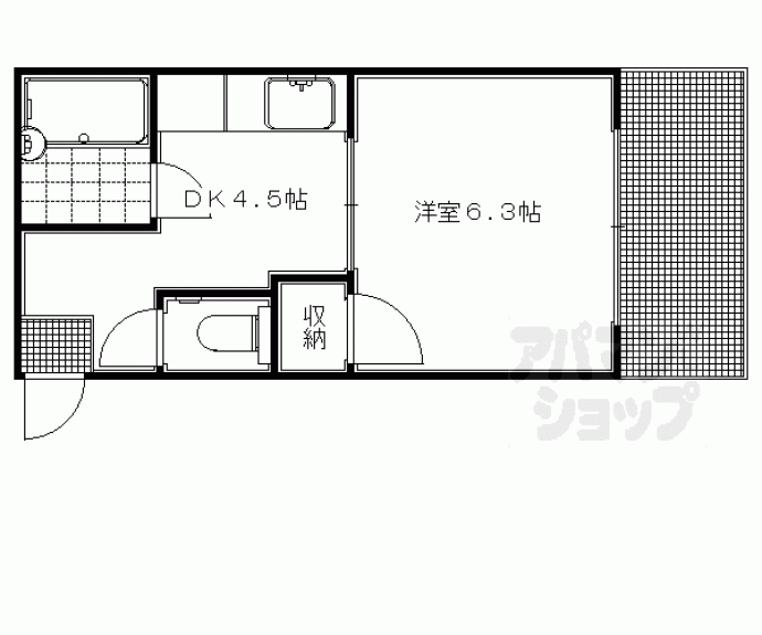 【セントラル修学院】間取