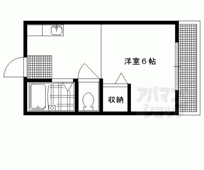 【御所イーストⅡ】間取