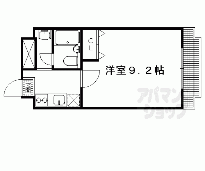 【シャローム北白川】間取