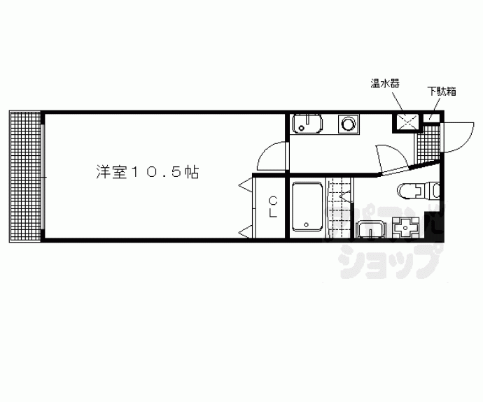 【コモド二軒茶屋】間取