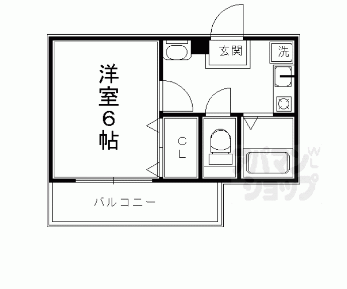 【パープルクラウドⅡ】間取