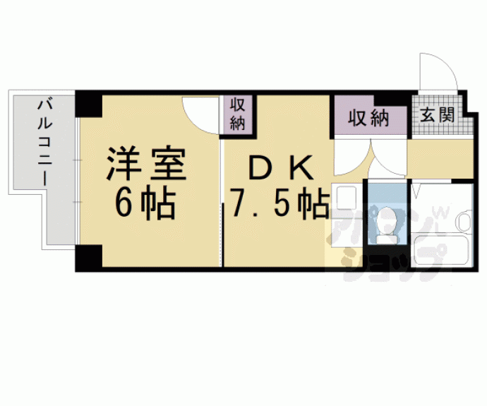 【第２パールハイツ上杉】間取