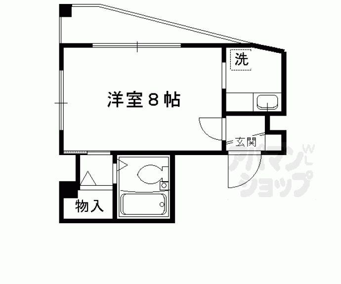 【クレール岡崎】間取