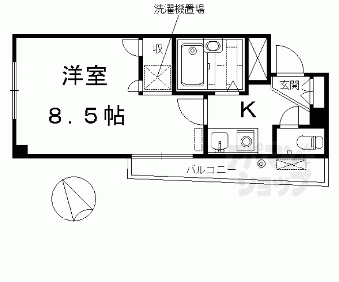 【スパッションＭ＆Ｊ】間取