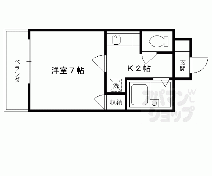 【スパッションＭ＆Ｊ】間取