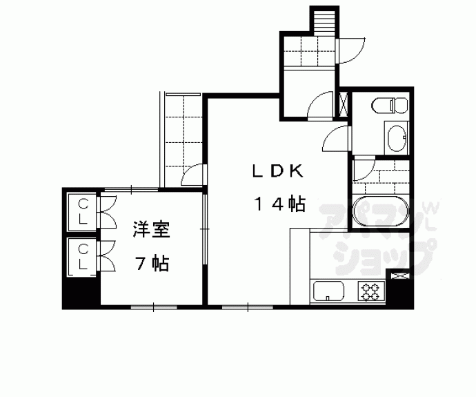 【佐々木マンション】間取