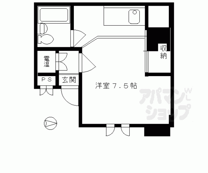 【佐々木マンション】間取