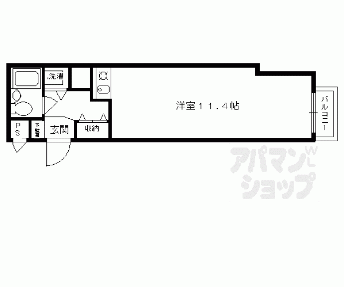 【SHICATA AVENIR BLDG】間取