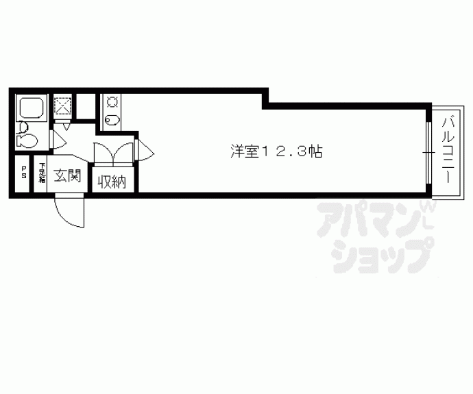 【SHICATA AVENIR BLDG】間取