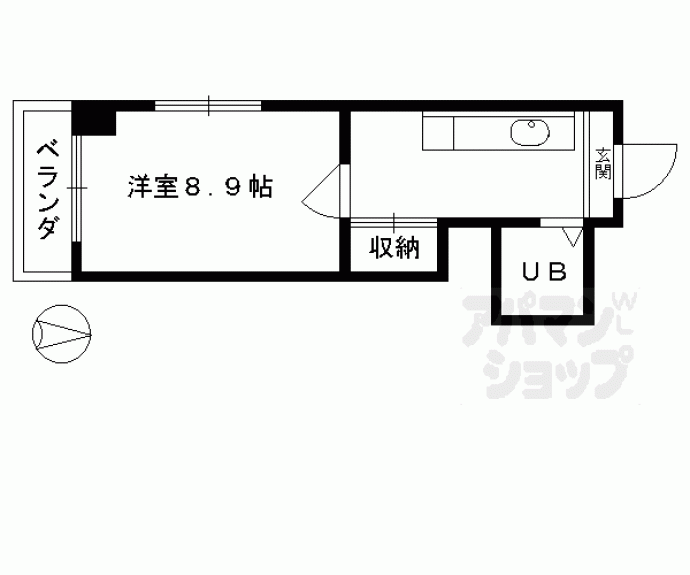 【ｐｅｐｅｒｅ　Ｎ】間取