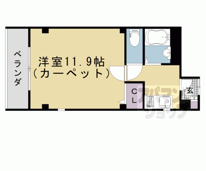 【古門前丸美ビル】間取