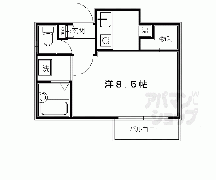 【西陣の中】間取