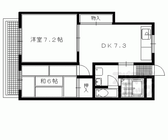 【フロンティルイケダ】間取