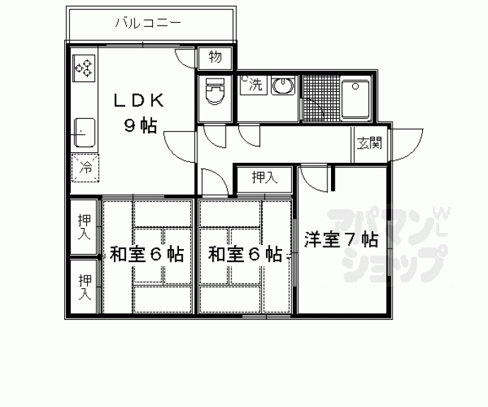 【レジデンスレビー】間取