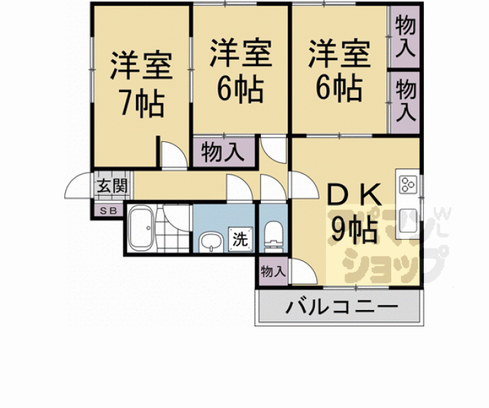 【レジデンスレビー】間取