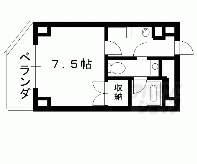 【ＥＡＲＴＨ　ＣＯＵＲＴ　清水】間取