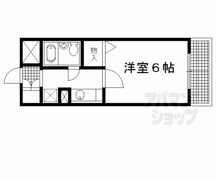 【フレックス高野】間取