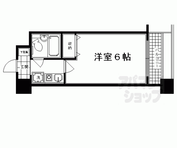 【エスリード京都河原町第3】間取