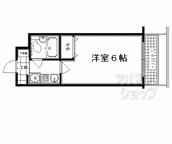 【エスリード京都河原町第３】間取