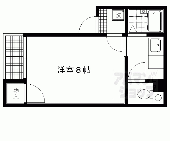 【コスモハイツ出町】間取