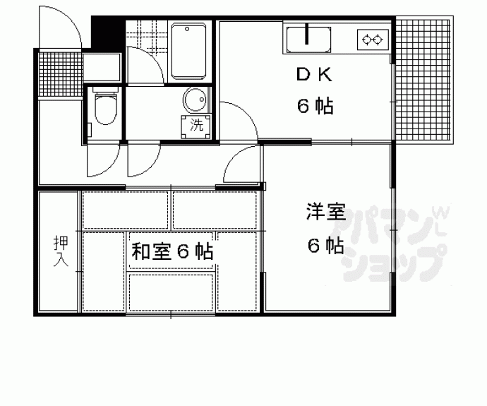 【Ｃａｓａ　Ｃｒｅｍａ】間取