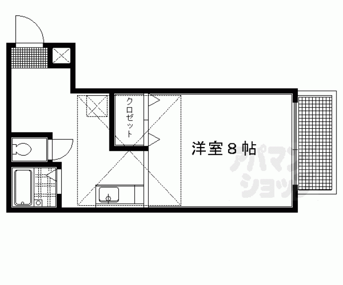 【ジョヴィアルⅠ・Ⅱ】間取