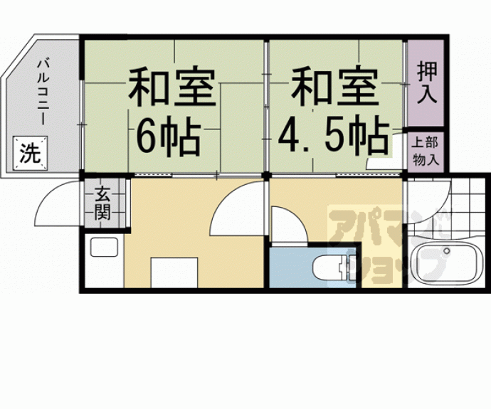 【シオン荘】間取