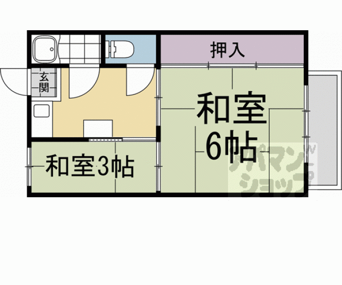 【シオン荘】間取