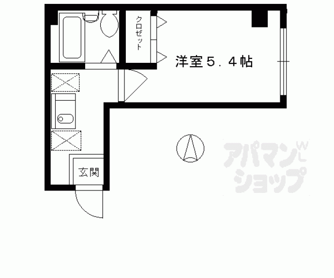 【バインオークＭＥＴＳ】間取