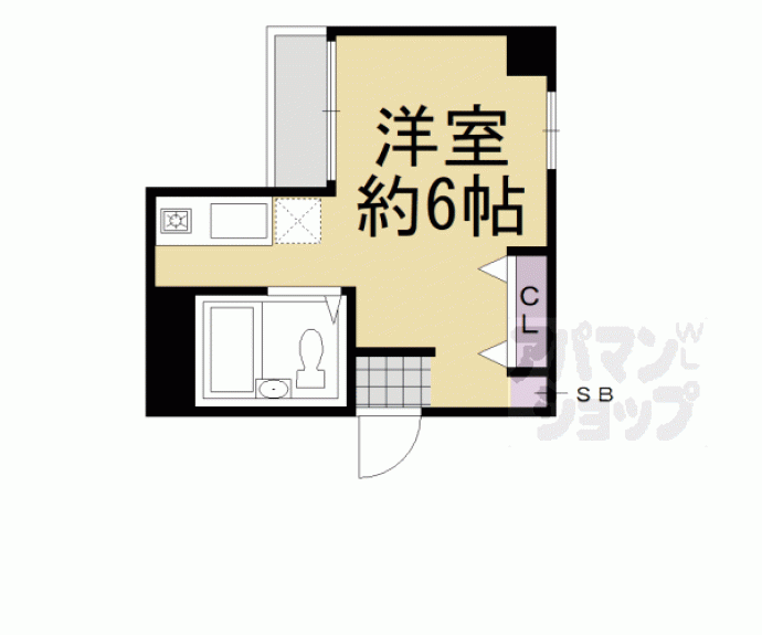 【バインオーククリビア】間取