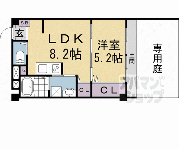 【ウエノマンション】間取