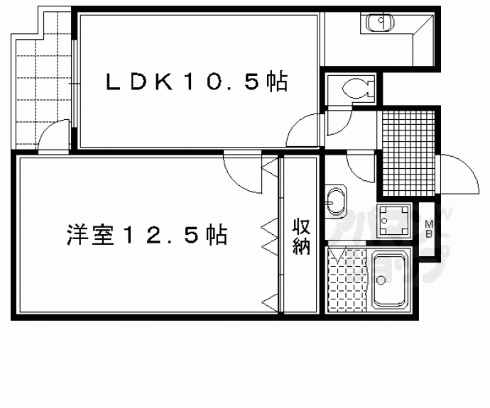 【ノースコート】間取
