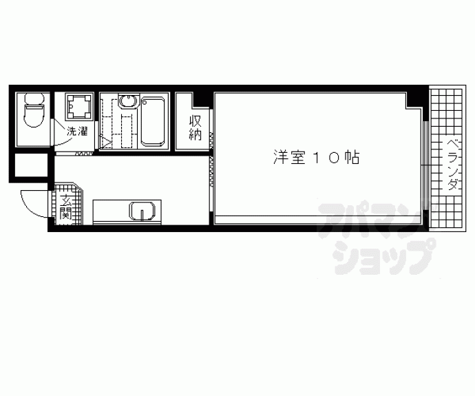 【ブランネージュ名川】間取