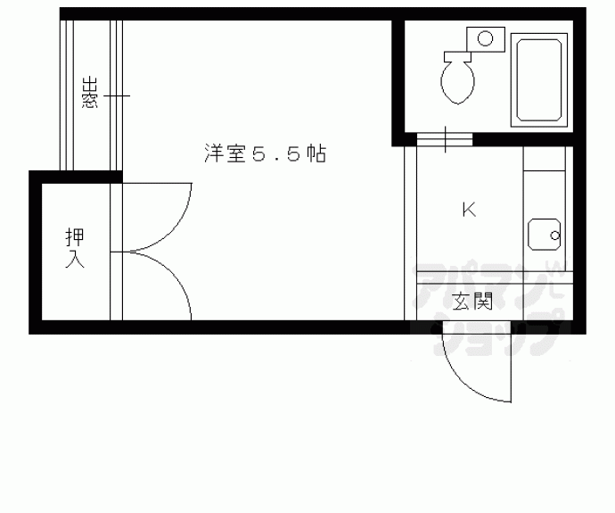 【エフワンビル】間取