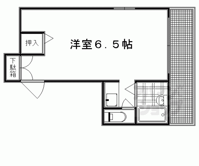 【ハイツ中安】間取