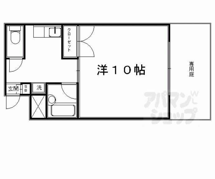【メゾンドゼフィール】間取
