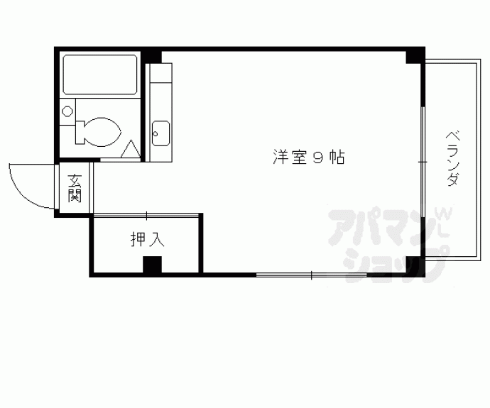 【ピュアハウス　ハタナカ】間取