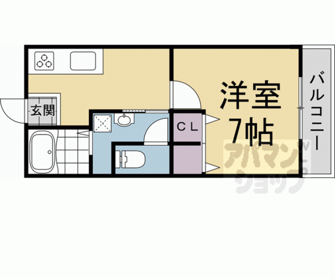 【望月コーポ】間取