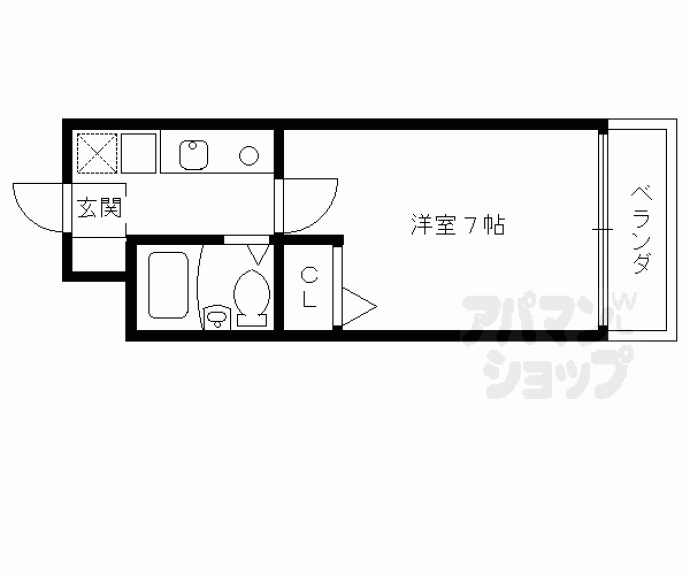 【エスペランサ石原】間取