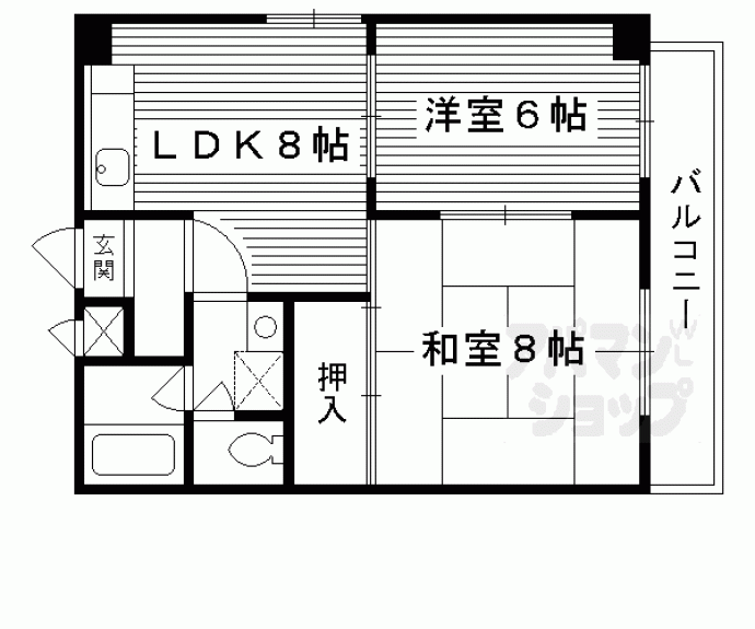 【ＣＡＳＡ　ＮＡＤＡ】間取