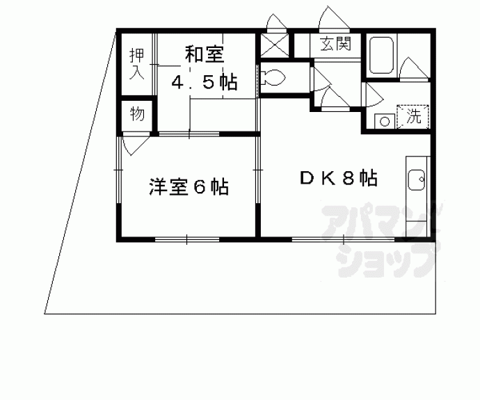 【シャントゥール城北】間取