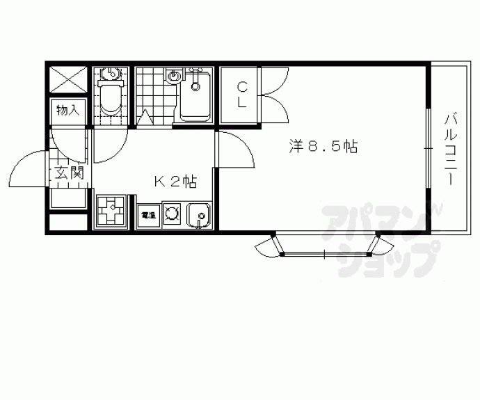 【グレイス春日森】間取